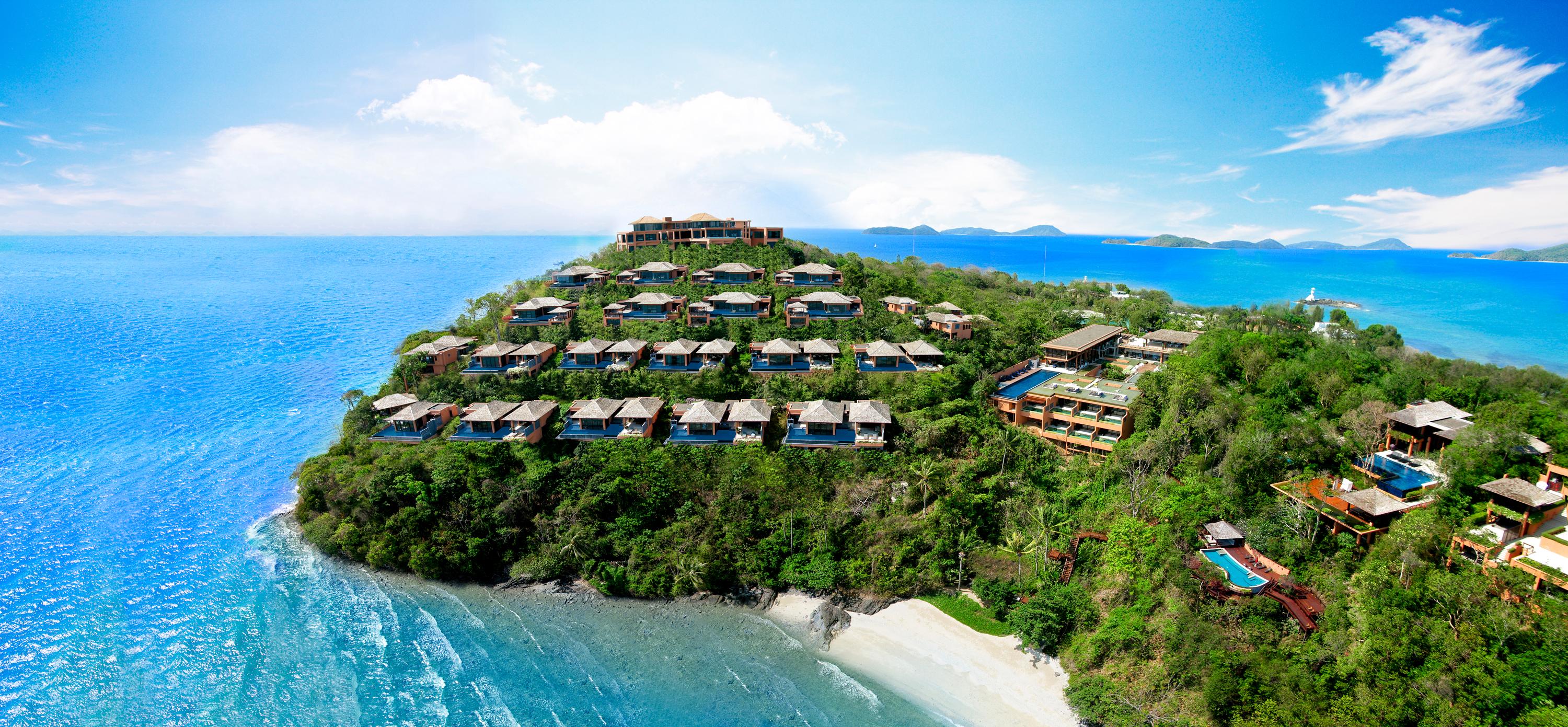 Sri Panwa Phuket Luxury Pool Villa Hotel - Sha Plus Exterior photo Aerial view of the resort