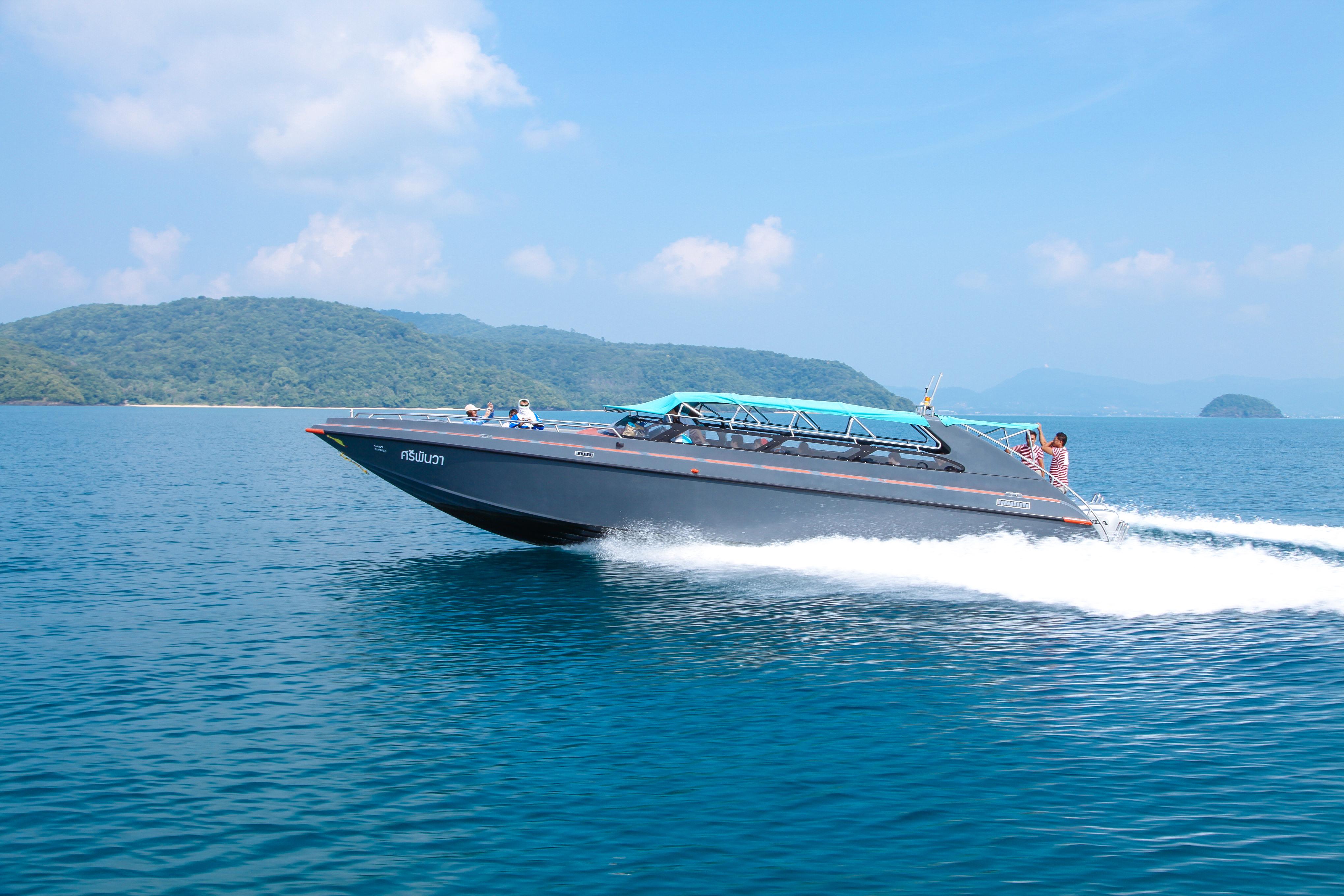 Sri Panwa Phuket Luxury Pool Villa Hotel - Sha Plus Exterior photo A speedboat