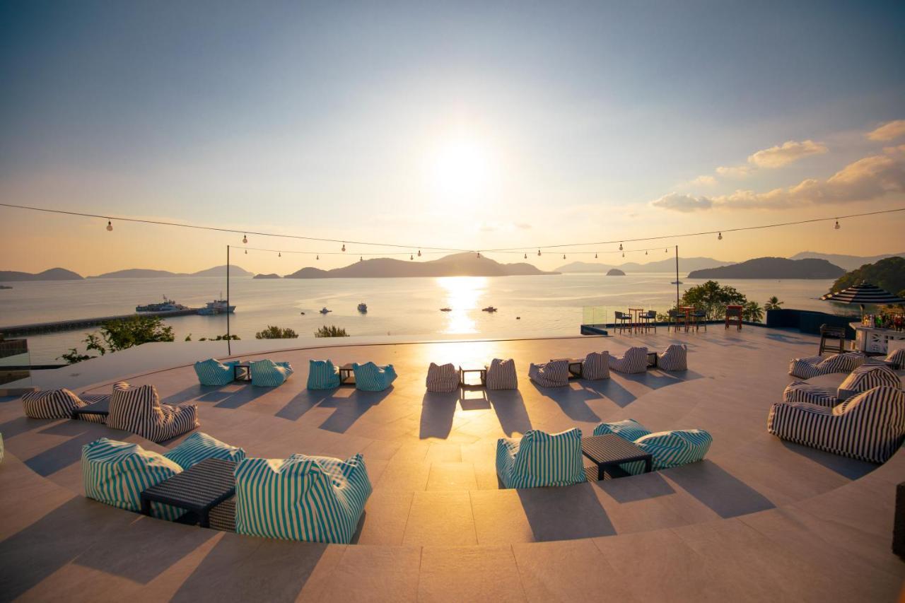 Sri Panwa Phuket Luxury Pool Villa Hotel - Sha Plus Exterior photo Sunset at the beach bar