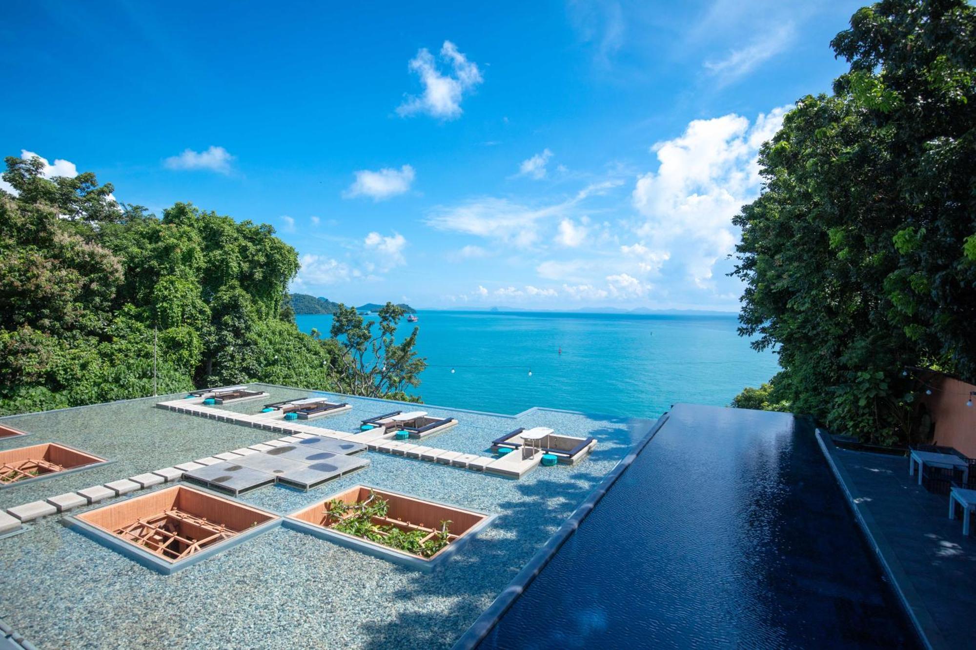 Sri Panwa Phuket Luxury Pool Villa Hotel - Sha Plus Exterior photo Infinity pool at the resort